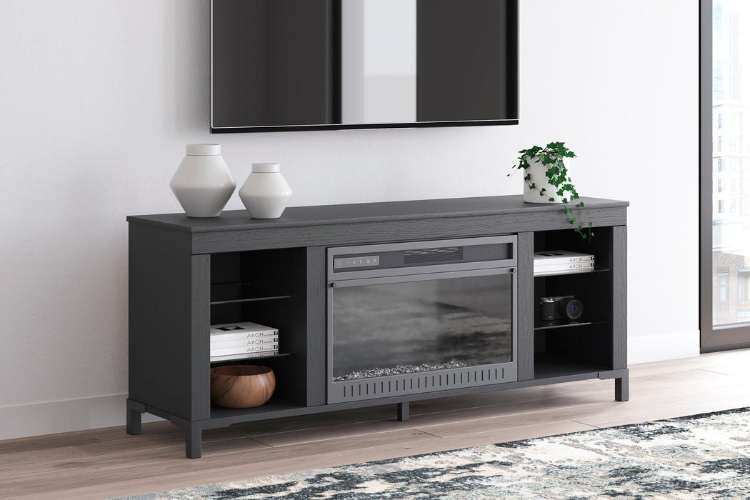 Cayberry 60" TV Stand with Electric Fireplace - Pay Less Furniture (NJ)