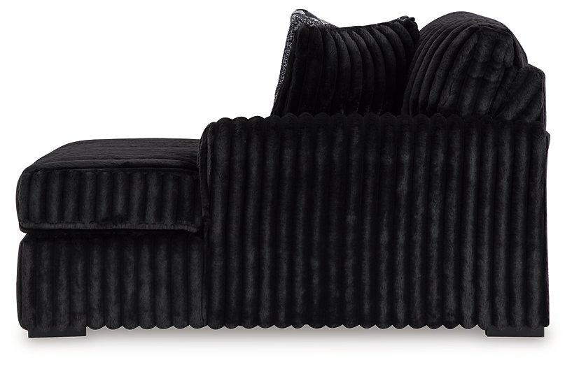 Midnight-Madness Sectional Sofa with Chaise