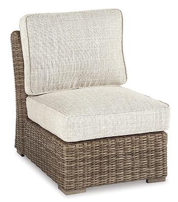 Beachcroft Armless Chair with Cushion