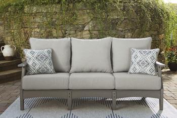 Visola Outdoor Sofa and Loveseat Set - Pay Less Furniture (NJ)