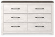 Gerridan Dresser and Mirror - Pay Less Furniture (NJ)