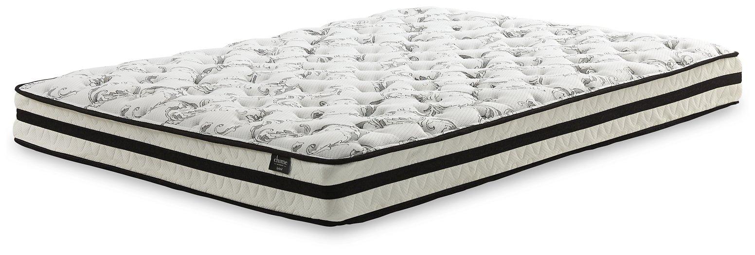 8 Inch Chime Innerspring Mattress Set - Pay Less Furniture (NJ)