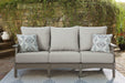 Visola Outdoor Sofa and Loveseat Set - Pay Less Furniture (NJ)