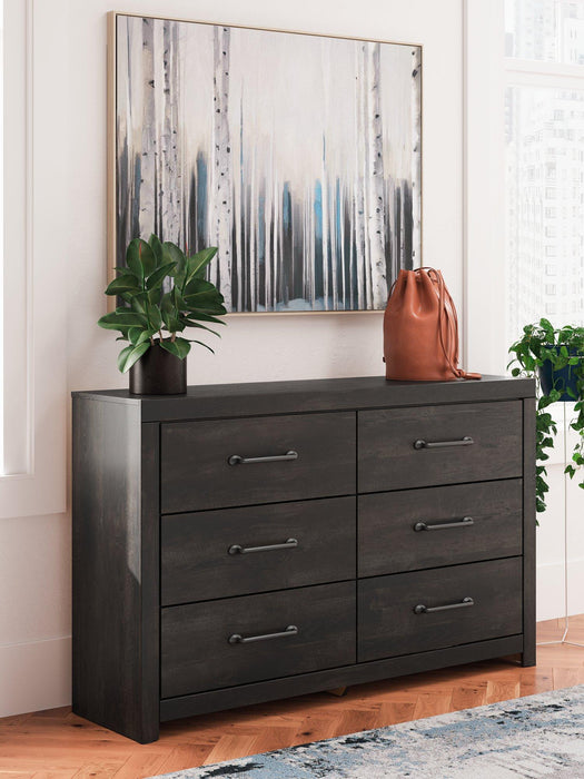 Hollivern Dresser and Mirror - Pay Less Furniture (NJ)