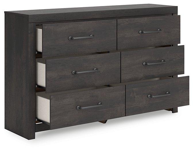 Hollivern Dresser and Mirror - Pay Less Furniture (NJ)