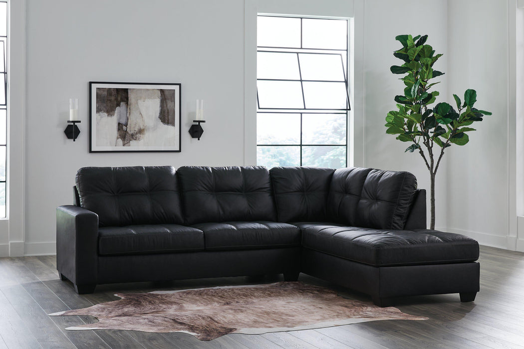 Barlin Mills Sectional with Chaise - Pay Less Furniture (NJ)