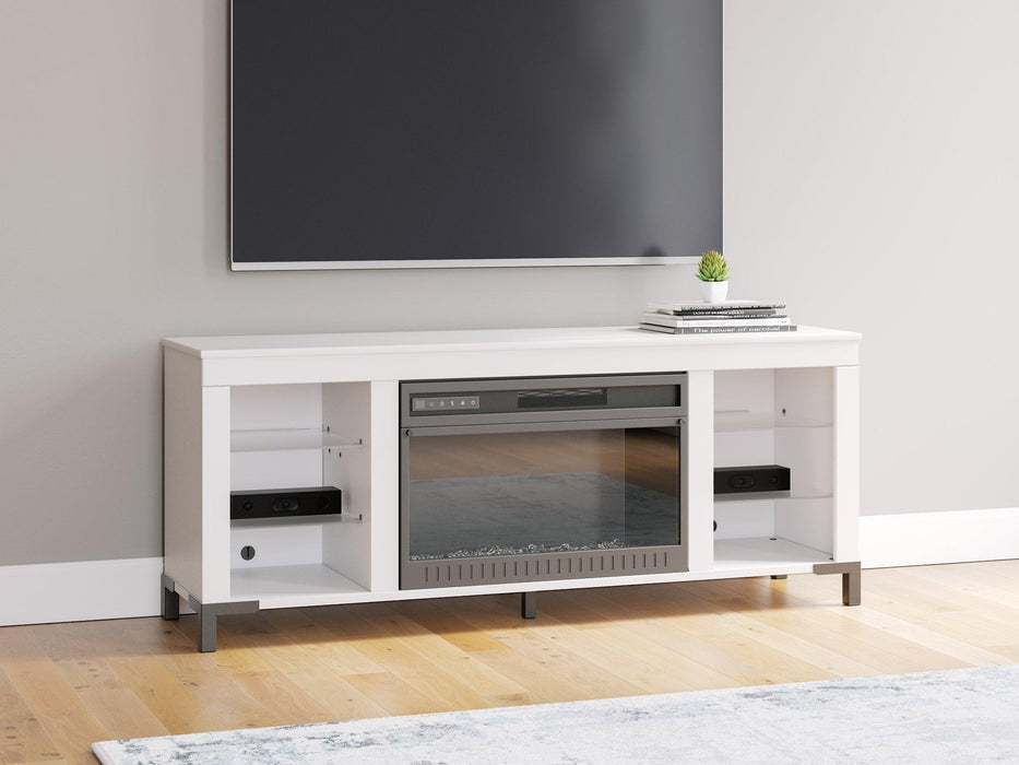 Brollevi 60" TV Stand with Electric Fireplace - Pay Less Furniture (NJ)
