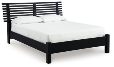 Danziar Queen Slat Bed - Pay Less Furniture (NJ)