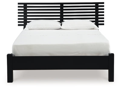 Danziar Queen Slat Bed - Pay Less Furniture (NJ)