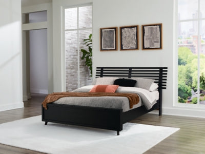 Danziar Queen Slat Bed - Pay Less Furniture (NJ)