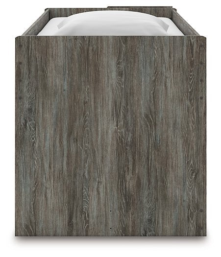 Frandern Loft Bed with Bookcase and Drawer Storage - Pay Less Furniture (NJ)