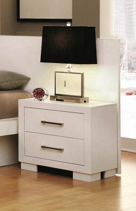 Jessica Nightstand Panels White (Set of 2) - Pay Less Furniture (NJ)
