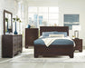 Kauffman California King, Eastren King, & Queen Panel Bed Dark Cocoa - Pay Less Furniture (NJ)