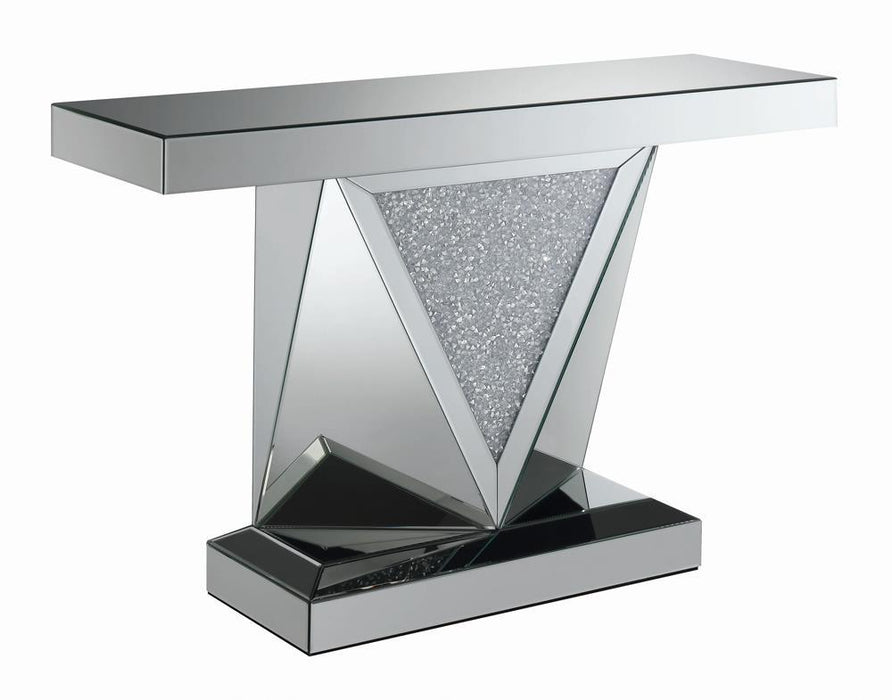 G722507 Contemporary Silver Sofa Table
