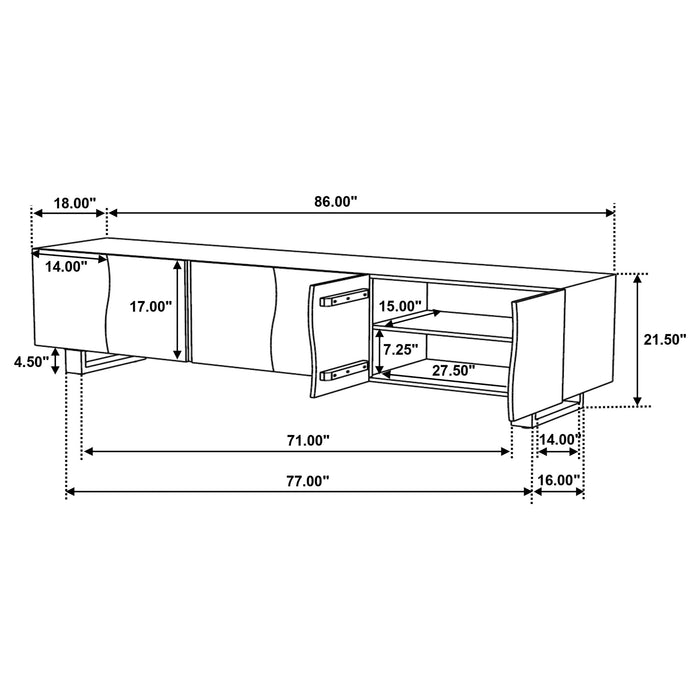 Trask TV Stand - Pay Less Furniture (NJ)