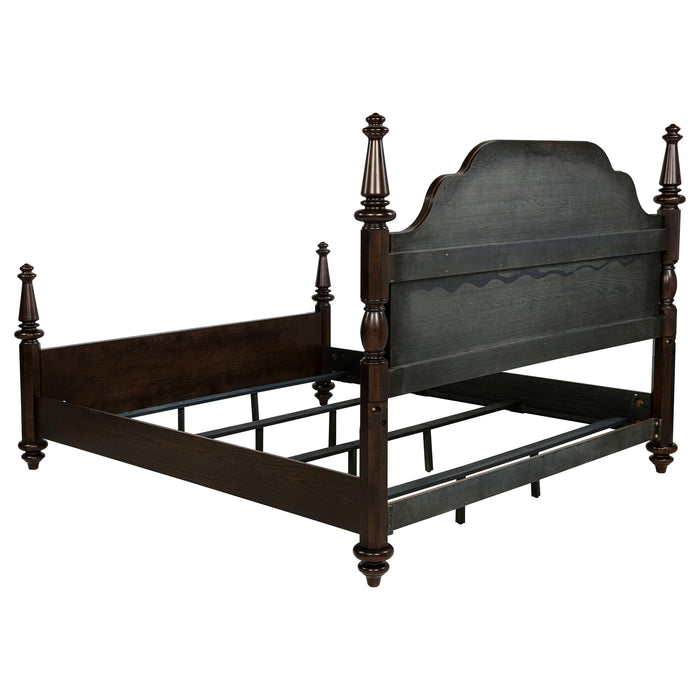 Andover Four-Poster Panel Bed - Pay Less Furniture (NJ)