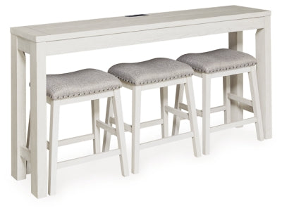 Robbinsdale Counter Height Dining Table and 3 Barstools Set - Pay Less Furniture (NJ)