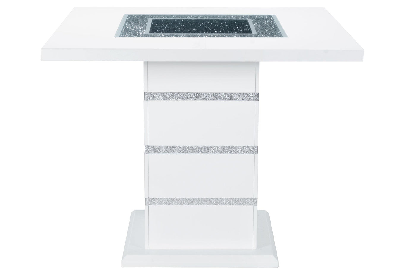 Monaco White Bar Table Collection
