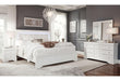 POMPEI METALLIC WHITE QUEEN BED GROUP WITH LED - Pay Less Furniture (NJ)