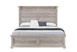 TATUM NATURAL KING BED WITHOUT STORAGE - Pay Less Furniture (NJ)