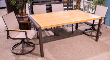 Carmel Highlands Outdoor Dining Table - Pay Less Furniture (NJ)