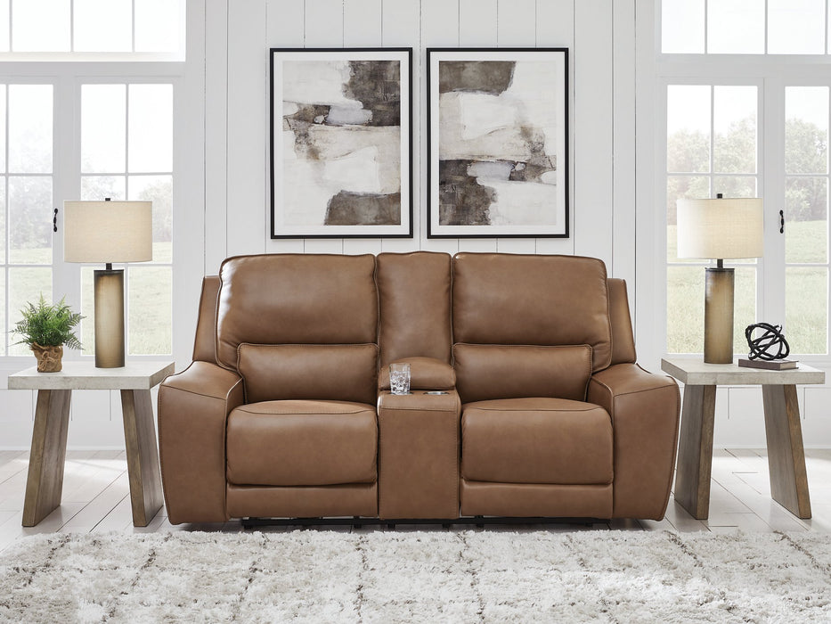 DeepWakes Power Reclining Loveseat with Console
