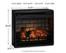 Entertainment Accessories Electric Infrared Fireplace Insert - Pay Less Furniture (NJ)