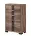 Crown Mark Furniture Rangley 5 Drawer Chest in Brown image