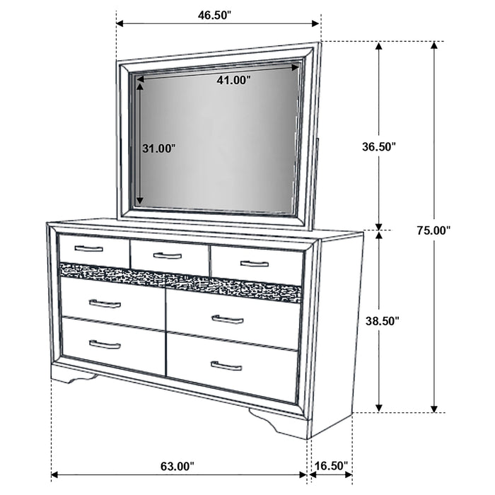 Miranda Dresser with Mirror