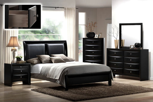 Crown Mark Furniture Emily Drawer Chest in Black image