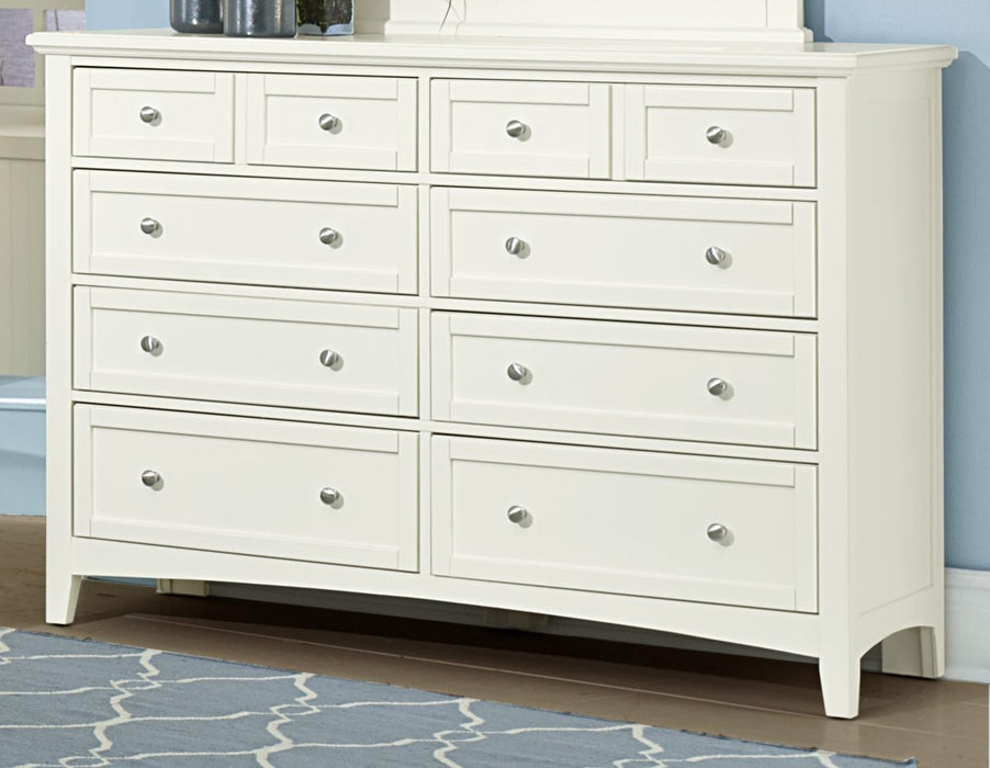 Vaughan-Basset Bonanza 8-Drawer Triple Dresser in White image