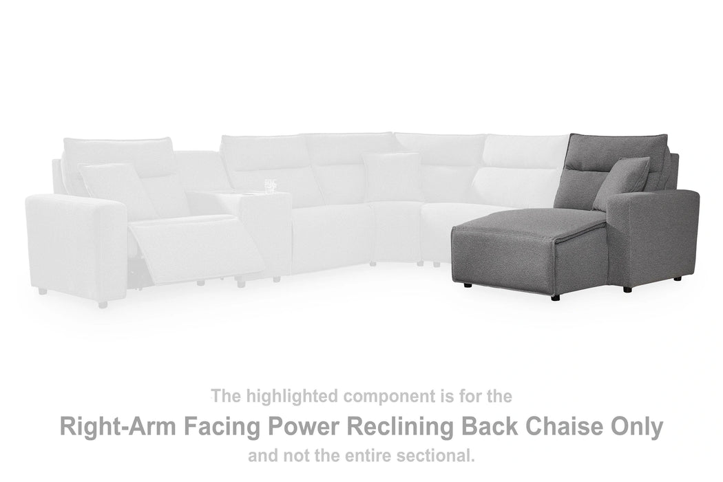 Modmax II Reclining Sectional with Chaise and Console