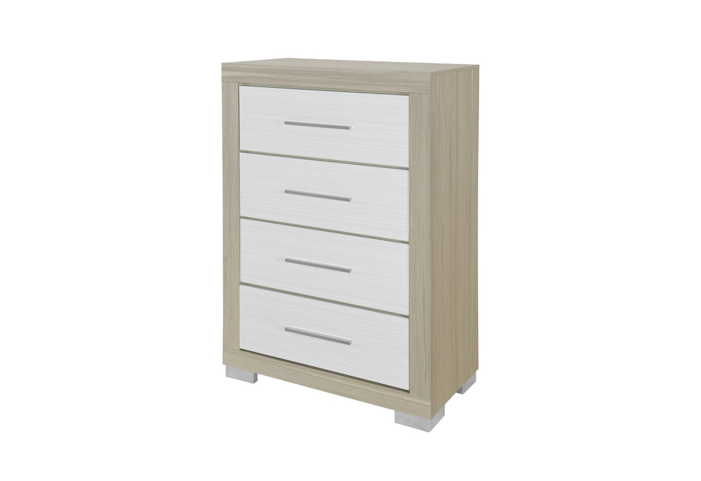 EMMA NATURAL/WHITE CHEST - Pay Less Furniture (NJ)