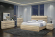 GENESIS GOLD KING BED WITH LED - Pay Less Furniture (NJ)
