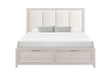 MARIAH BEIGE QUEEN BED - Pay Less Furniture (NJ)