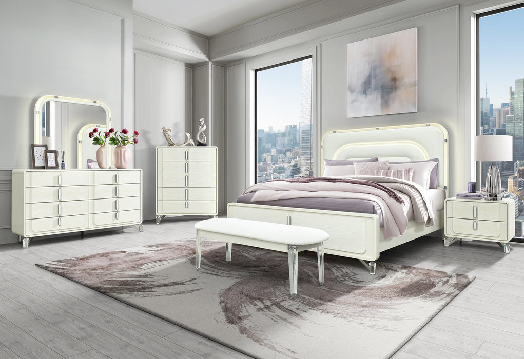 LYRA BEIGE CHEST - Pay Less Furniture (NJ)