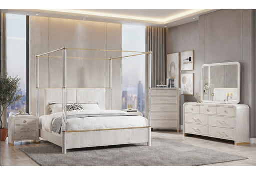 MALMO OAK QUEEN BED GROUP - Pay Less Furniture (NJ)