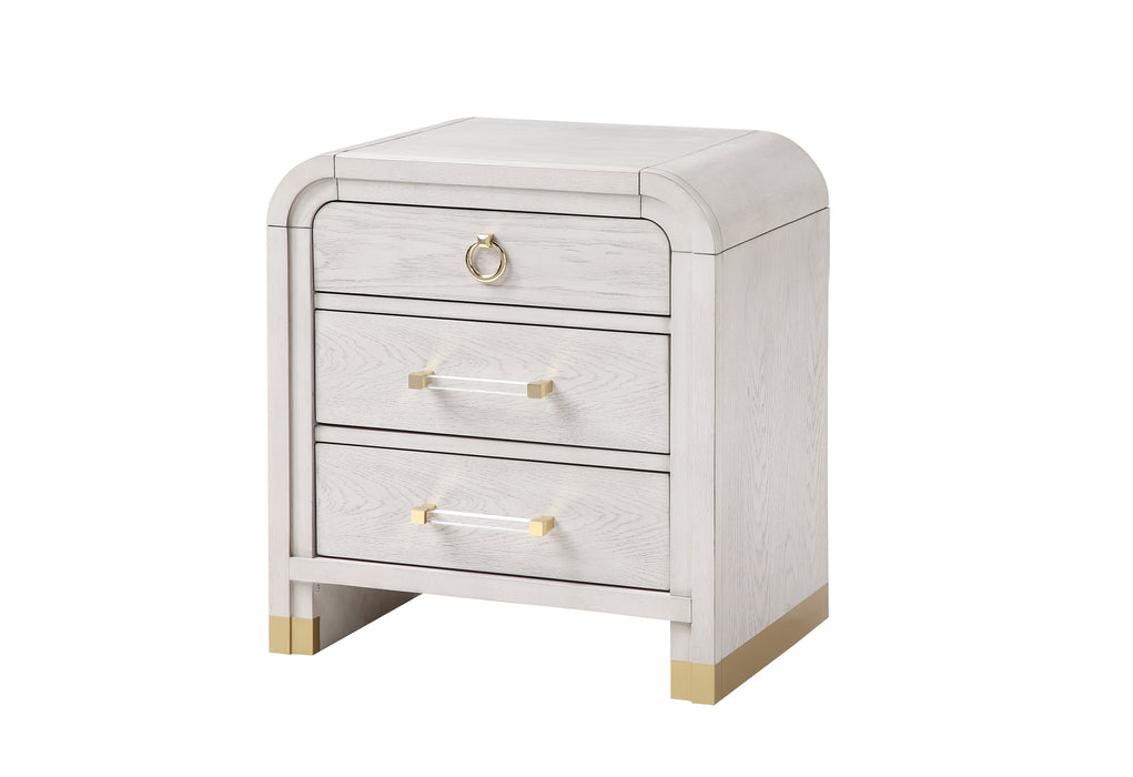MALMO OAK NIGHTSTAND - Pay Less Furniture (NJ)