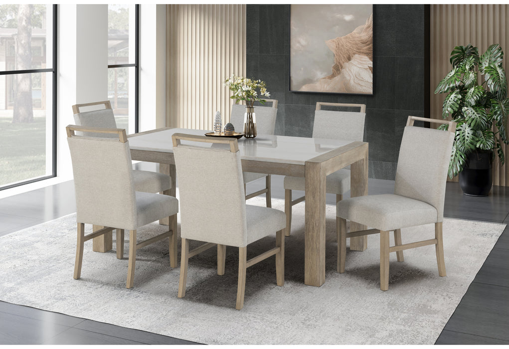 D1321DT+D1321DC LIGHT GREY - Pay Less Furniture (NJ)