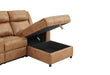 U6980 BROWN SECTIONAL - Pay Less Furniture (NJ)