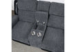 U5914/U5915 GREY/BLACK REC SOFA/CRLS W/IMMERSIVE SOUND & BLUE LED - Pay Less Furniture (NJ)