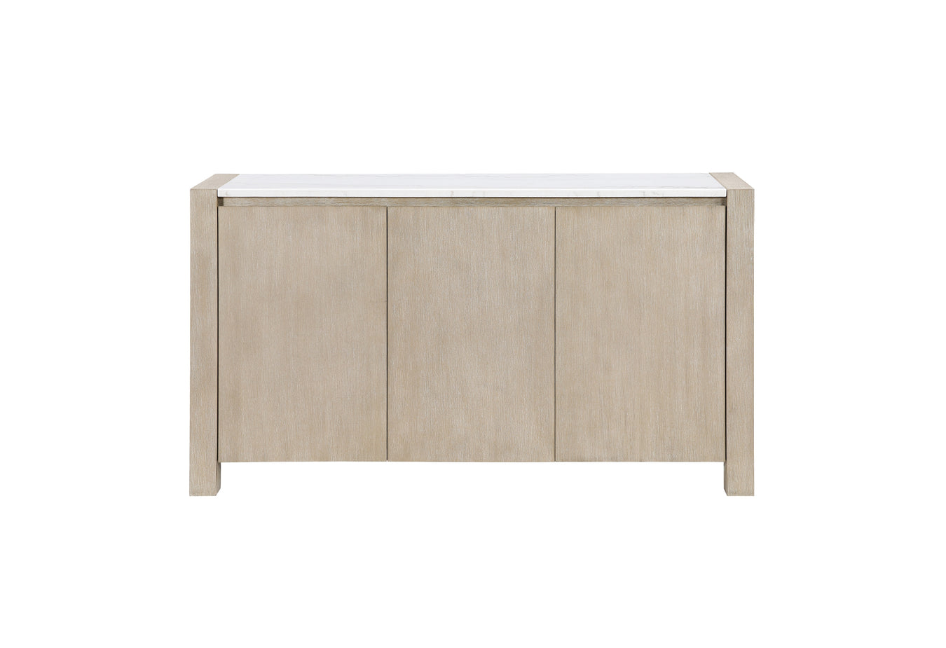 D1321 BUFFET WHT/NATURAL