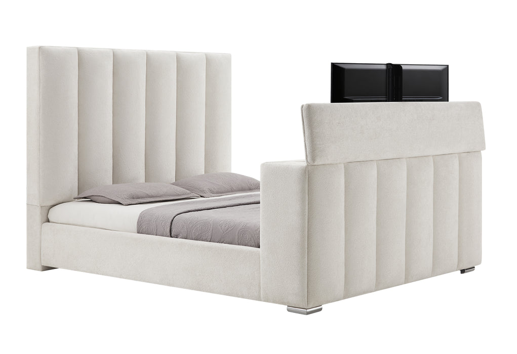 SERENITY/EMMA CREMA QUEEN BED GROUP - Pay Less Furniture (NJ)