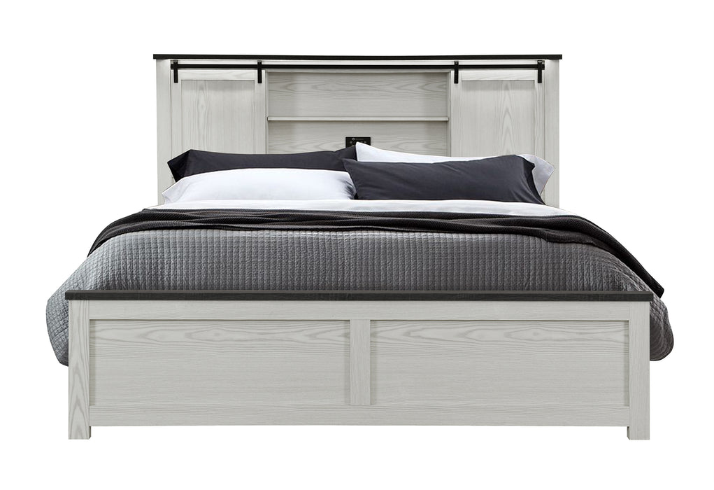 AVA BEIGE KING BED - Pay Less Furniture (NJ)