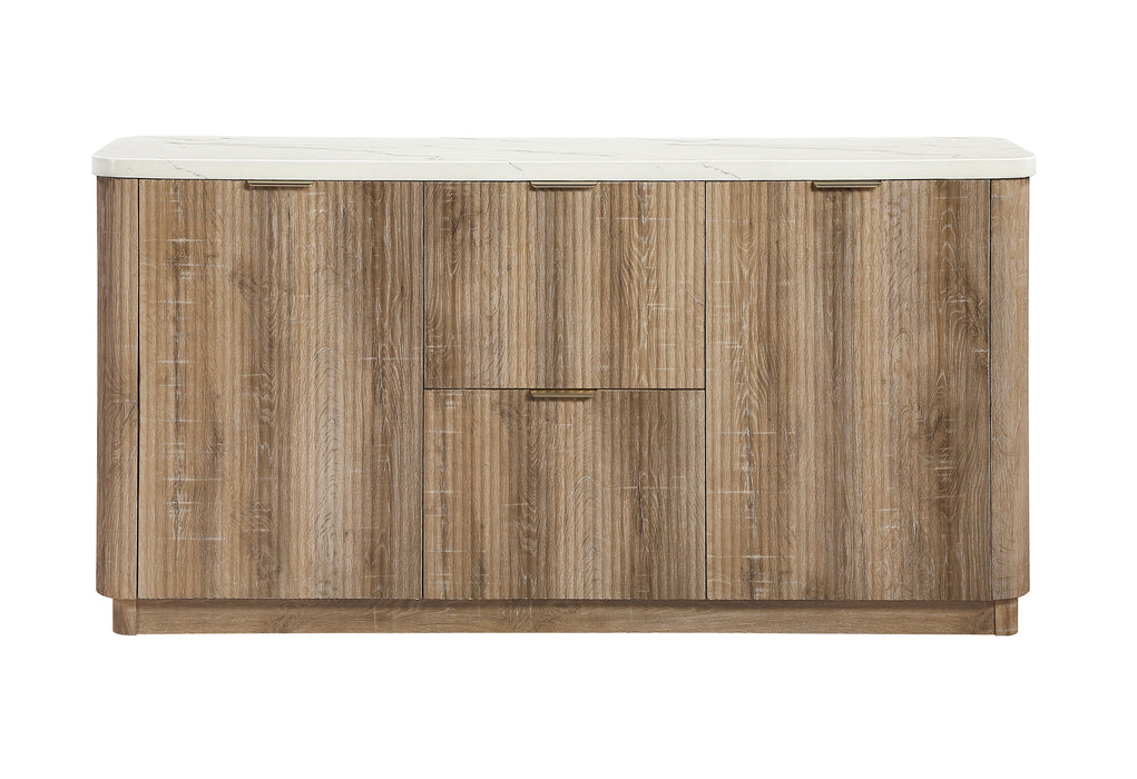 D2504 NATURAL BUFFET - Pay Less Furniture (NJ)