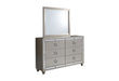 RILEY SILVER MIRROR - Pay Less Furniture (NJ)