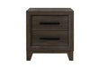 HARMONY BROWN NIGHTSTAND - Pay Less Furniture (NJ)