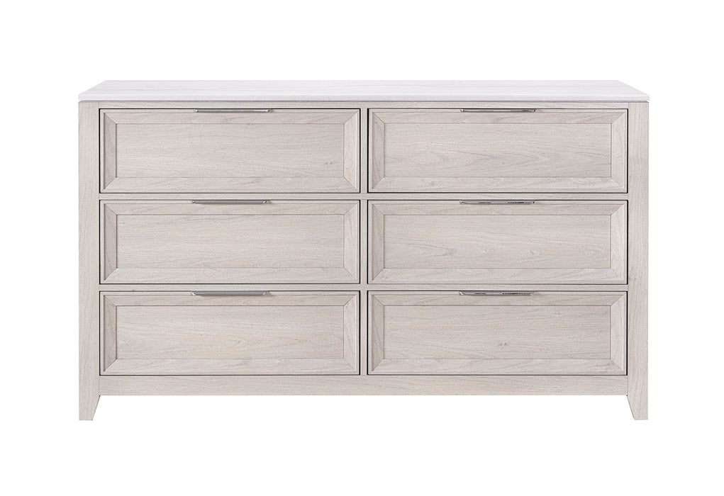 MARIAH BEIGE DRESSER - Pay Less Furniture (NJ)