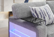 U0214 GREY SOFA BED - Pay Less Furniture (NJ)