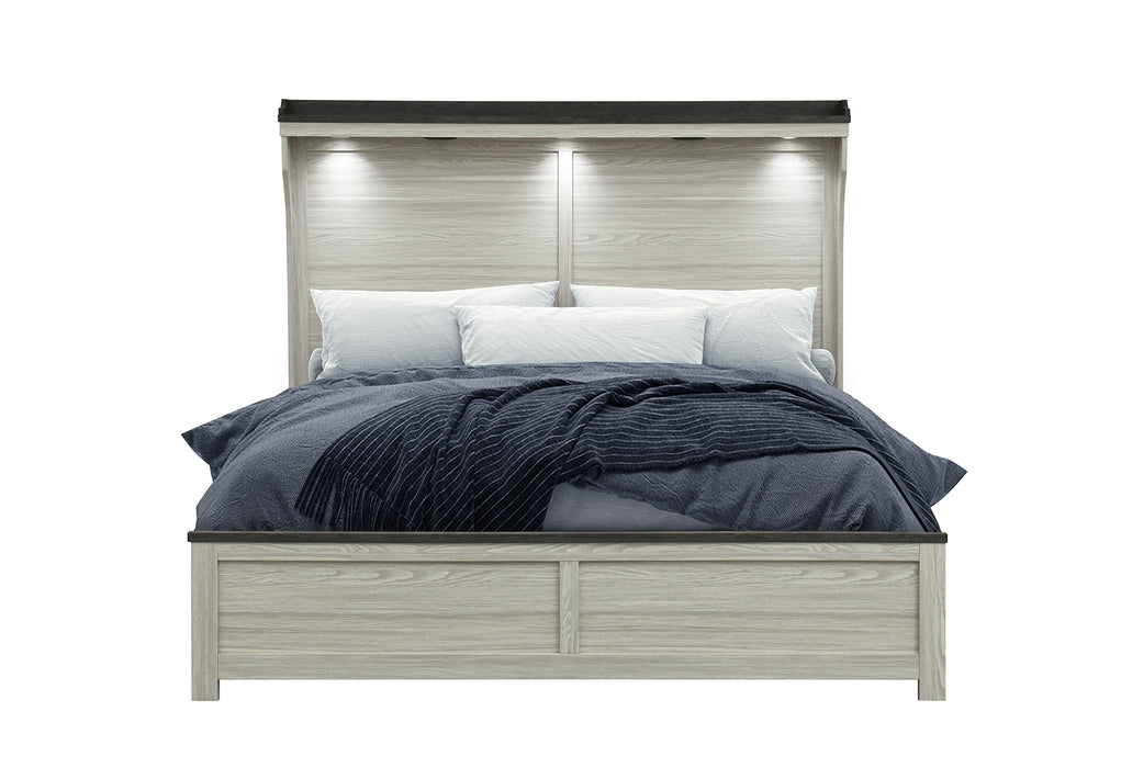 ASHLEY BROWN QUEEN BED - Pay Less Furniture (NJ)